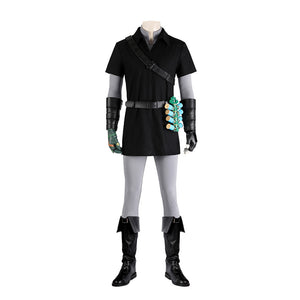 The Legend of Zelda: Tears of the Kingdom - Link Dark Tunic (with boots)-movie/tv/game costume-Animee Cosplay