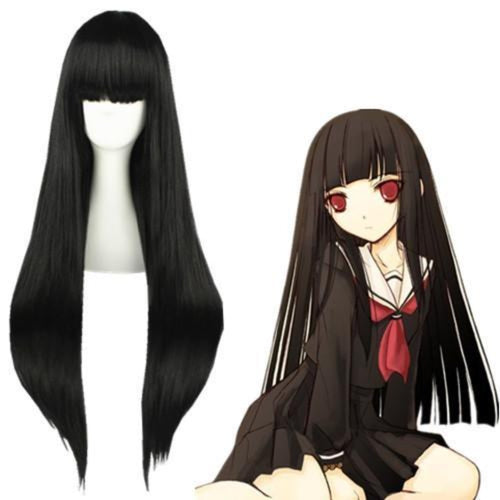 Hell Girl: Ai Enma / Kakegurui: Jabami Yumeko-Cosplay Wig-Animee Cosplay