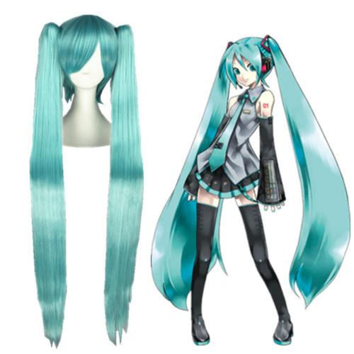 Vocaloid - Miku 075B-Cosplay Wig-Animee Cosplay