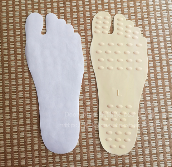 Anti-Dirty / Anti-Slip Invisible Barefoot Insole For Cosplay (Skin ...