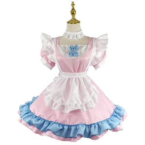 Pink Lolita Maid Dress-Lolita Dress-Animee Cosplay