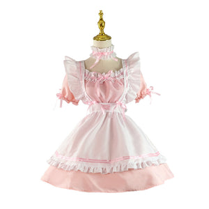 Lolita Maid Dress (4 Color)-Lolita Dress-Animee Cosplay