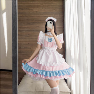 Pink Lolita Maid Dress-Lolita Dress-Animee Cosplay