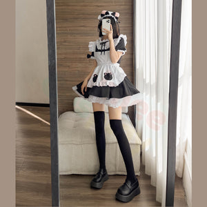 Bear Lolita Maid Dress-Lolita Dress-Animee Cosplay