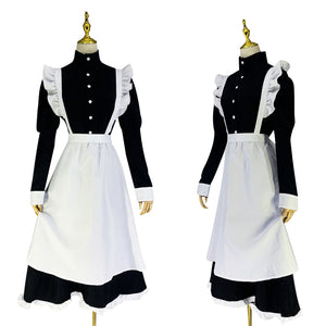 Long Lolita Maid One Piece For Man-Lolita Dress-Animee Cosplay