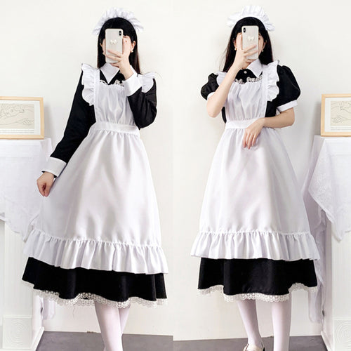 Classic One Piece Lolita Maid Dress-Lolita Dress-Animee Cosplay