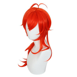 Genshin Impact-Diluc-Cosplay Wig-Animee Cosplay