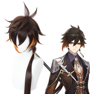 Genshin Impact-Zhongli-Cosplay Wig-Animee Cosplay