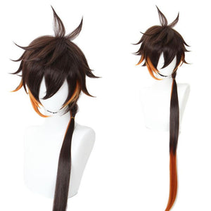 Genshin Impact-Zhongli-Cosplay Wig-Animee Cosplay