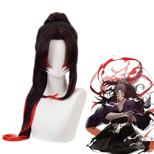 Demon Slayer Kokushibo-Cosplay Wig-Animee Cosplay