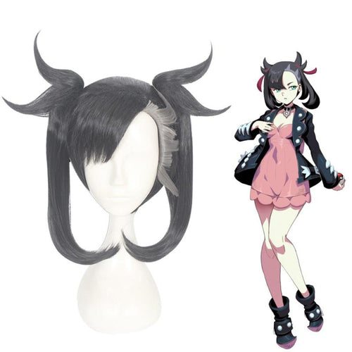 Pokemon Sword and Shield-Marnie-Cosplay Wig-Animee Cosplay